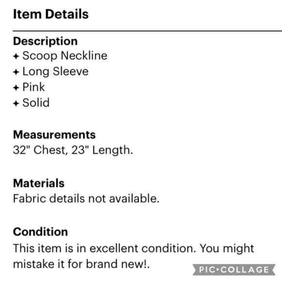 Express Knit Boat Neck Coral Pullover Sweater - Picture 3 of 3